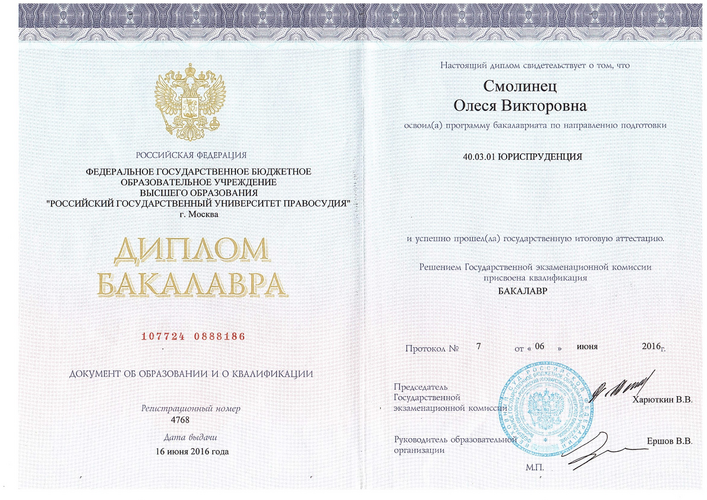 Олеся Викторовна Смолинец