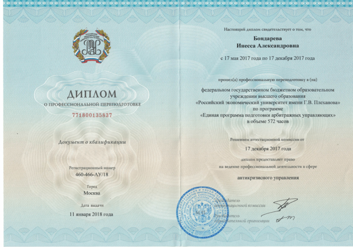 Инесса Александровна Бондарева